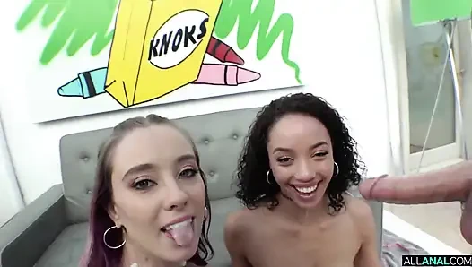 Ronde 2 bareng haley dan alexis