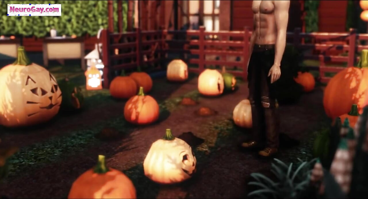Pumpkin pie halloween boy sex anime party