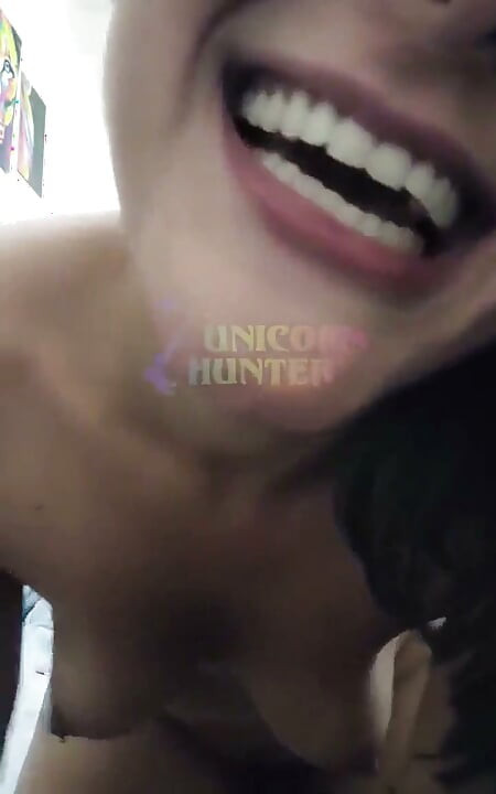 Using a Double-headed Dildo in Her Pussy and Ass