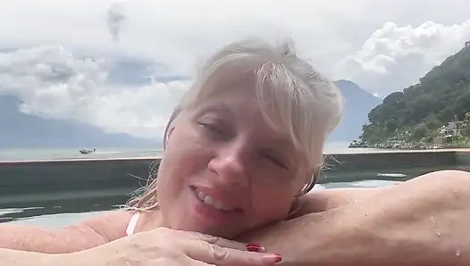 Today Was Beautiful, the Pool, the Weather