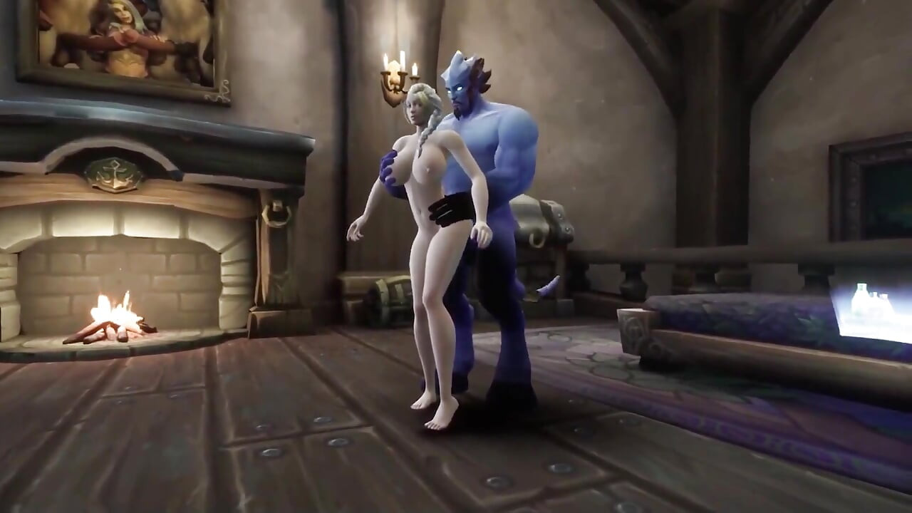 Blonde Witch Take Big Blue Dick - Warcraft Parody