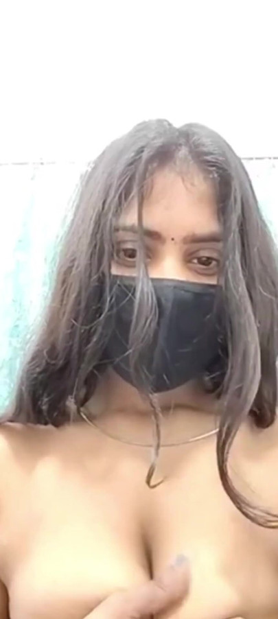 Girlfriend Shows And Presses Her Boobs On Video Call | Clip 1