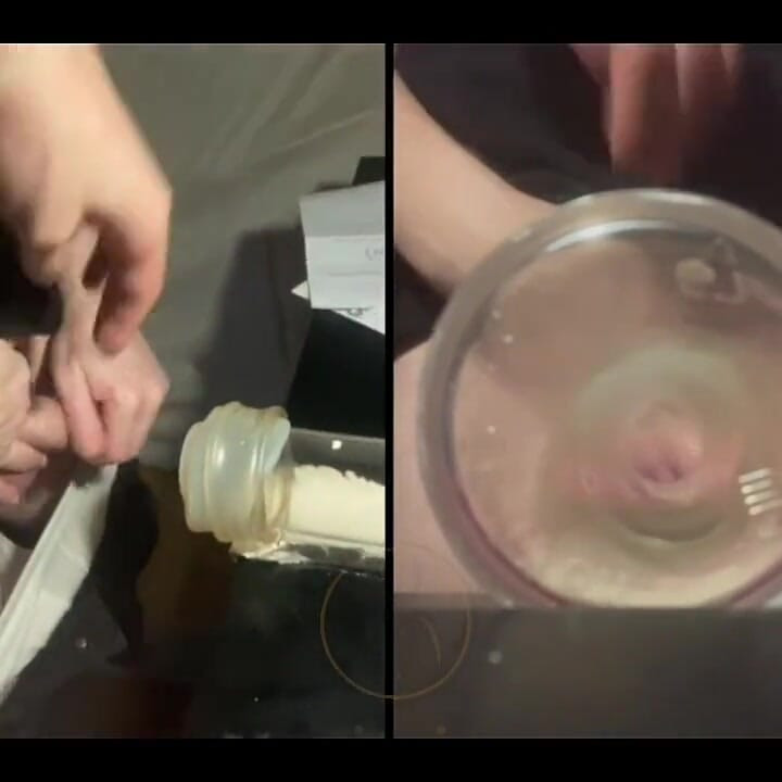 ฉี่ในเฟลชไลท์ช่วยโดยเพื่อน มุมมองคนเย็ด