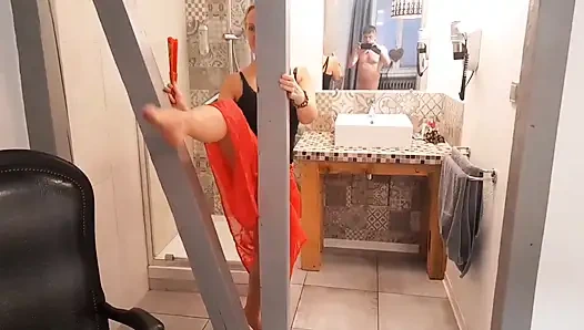 Selena'nın güzel pozu ve erotik zevki