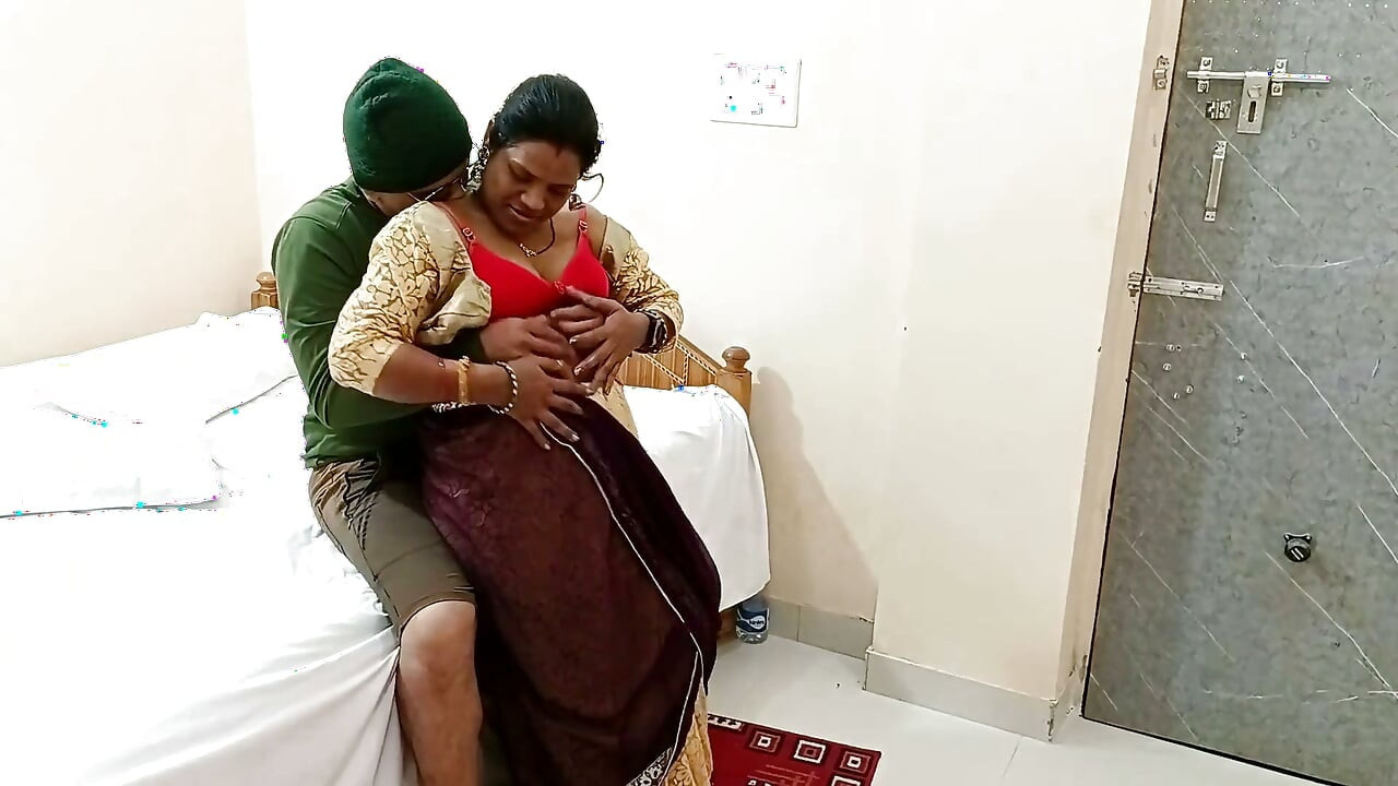Boyfriend Hard Drilled Black Pussy of Beautiful Bengali Bhabhi Myra Sen