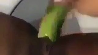 Shadi rajapaksha masturbating on cucumber