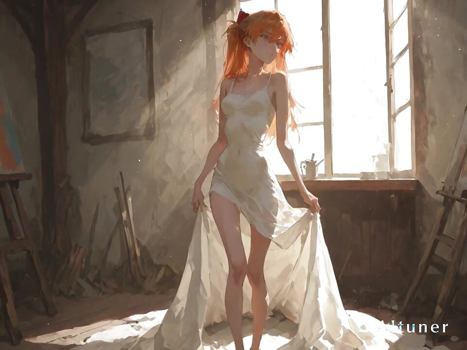 Studio Model and Artist - a Pose That Crosses the Line