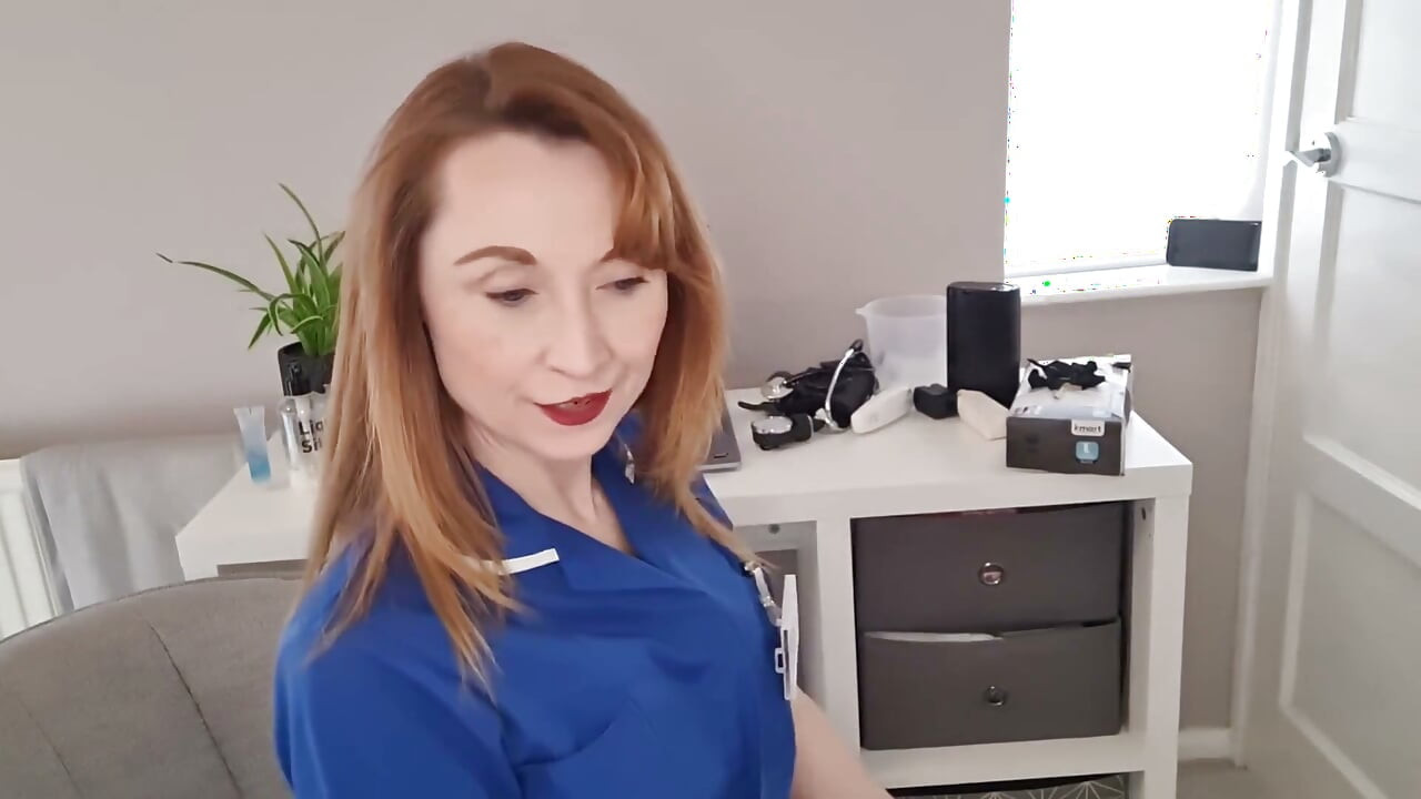 Nurse Clinical Trial Degradation with Rough Hand Job and Pegging Punishment