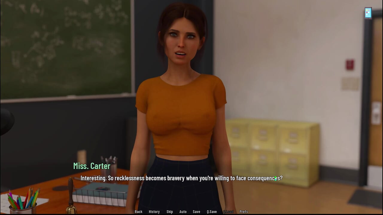 University Days 22 Mrs Nelson Is Deep Trouble - Rose Love My Cock Deep in Her
