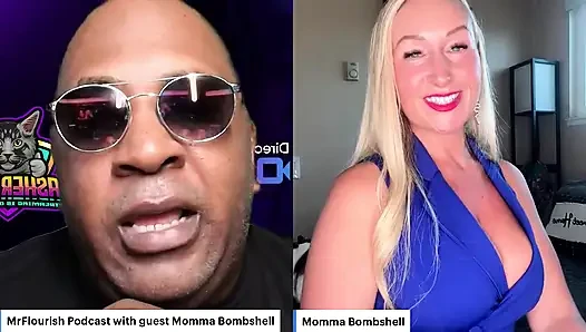 Mrflourish Podcast an Evening Affair with Guest Momma Bombshell