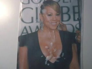 Трибьют спермы для Mariah Carey 3