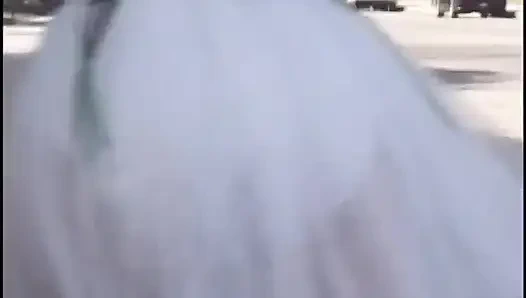 Kızıl saçlı cüce bebek yakışıklı adama sakso çekiyor