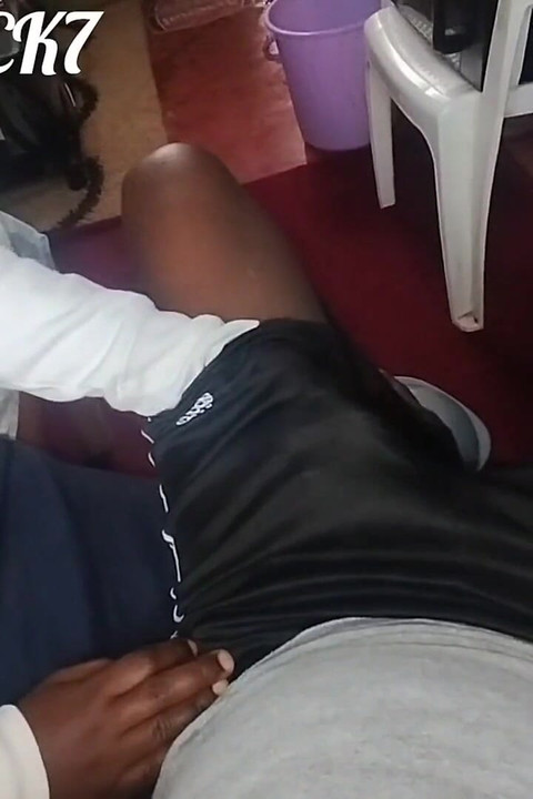 African Nanny Playing with My Black Dick When My Wife Was at Work