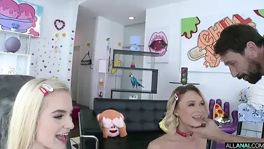 Seks anal bareng emma dan lana