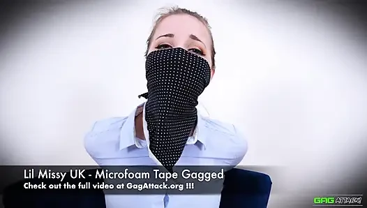 Multiple women tied up and gagged in positions