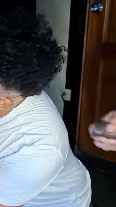 Sucking several brunette cocks | Clip 1