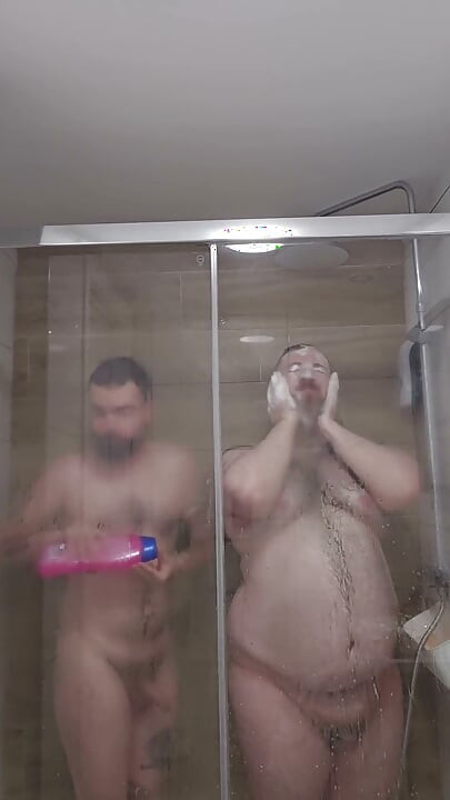 Bears in the Shower! (no Sex)