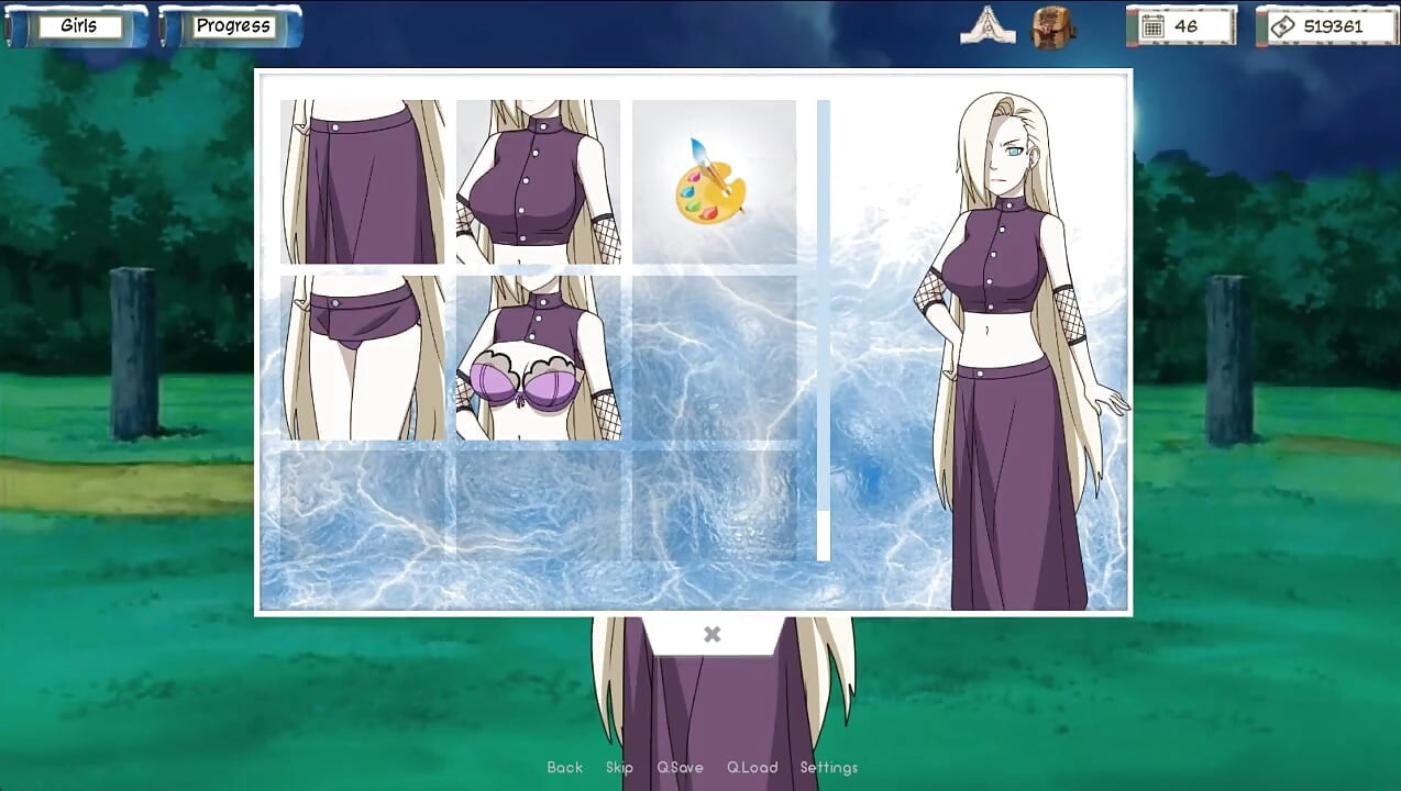 Naruto Hentai - Naruto Trener v0.18.2 Dio 92 Seksi s Ininom Pičkom od Loveskysan69