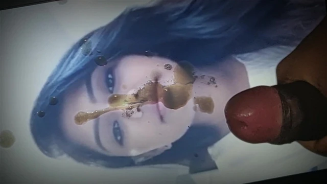 Cock rub and cum tribute on Eesha rebba