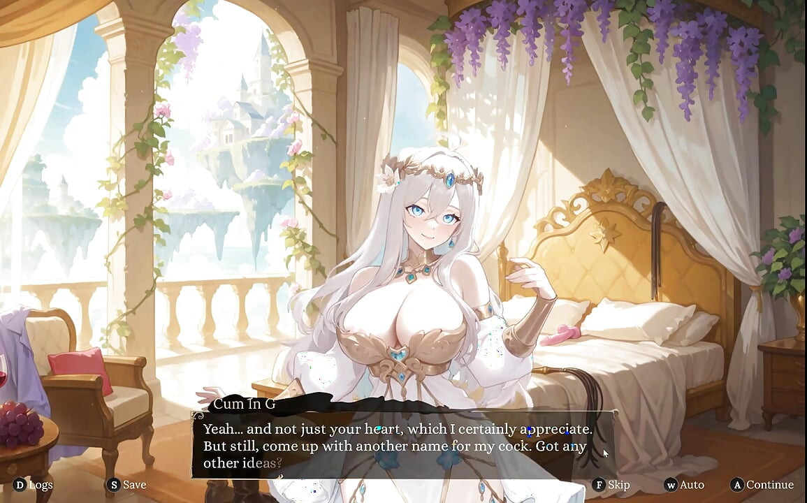 Aura 2 Lust of the Gods Hentai Game Ep.2 husband FACIAL my WIFE while I make her SQUIRT with a DILDO !