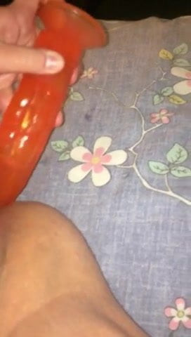 Dildo in the ass