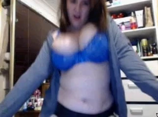 Cute chubby girl with big areolas