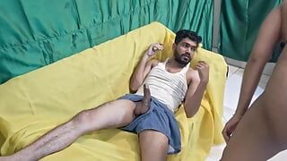 Big Tits  Teen Fucked at home By Big Desi Cock