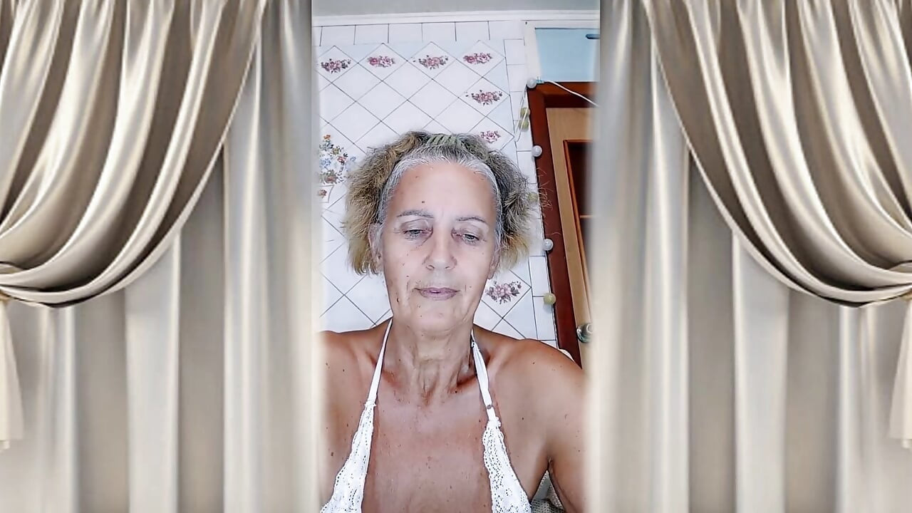 Elegant aesthetics in the image of the cheerful elderly lady Lukerya.