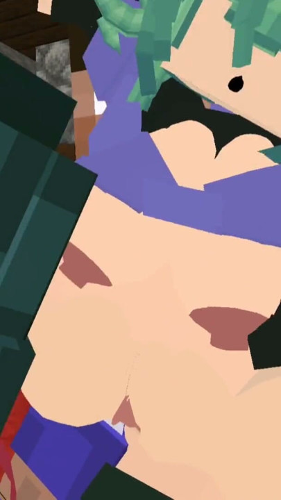 Minecraft Jenny Mod Fapcraft Galath, Fubuki ve Tatsumaki'ye dönüştü ve ikisi de azgın, sikmek istiyor | Clip 3