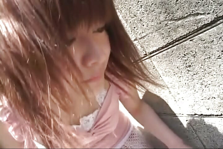 Cute Japanese Girl Giving Head in Car
