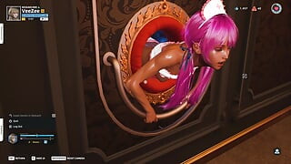 Nurse doing her public service