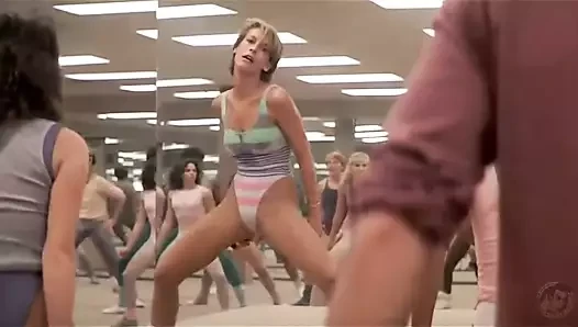 Jamie Lee Curtis Hip Thrusting