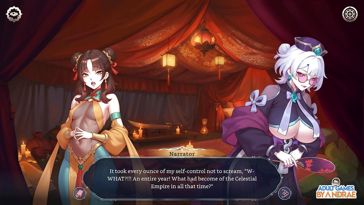 Harem Fantasy - The Concubine War Gameplay Part 1 – Sex with his Concubines