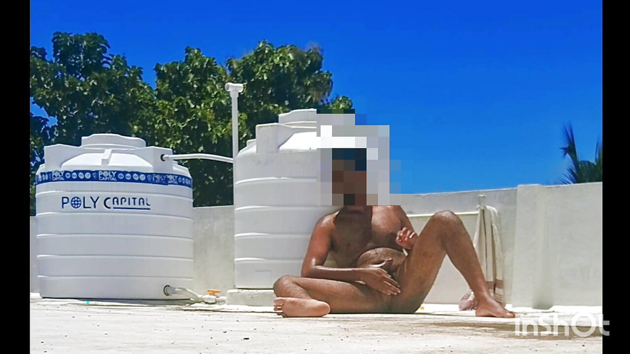 Ο σέξι Ινδός πορνοστάρ Mayank αυνανίζεται με λάδι