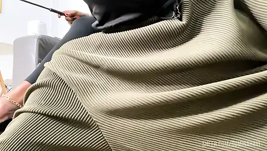 BLACK NIGERIAN FEMDOM MISTRESS DOMINATES HER DOMESTIC SLAVE