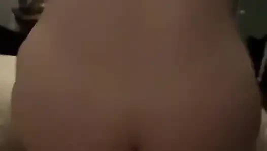 Real Couple Sex! Cum on Body and Tits Chubby Homemade