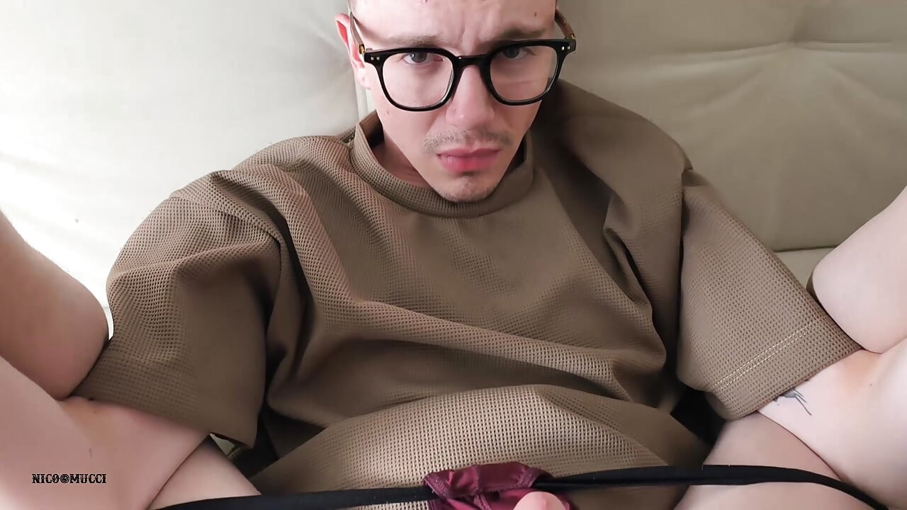 Stepdaddy Masturbates Me and Fucks Me Bareback in POV Hard and Deep, He Fills My Ass with Milk
