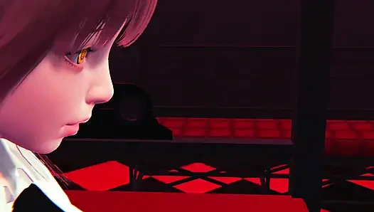 Makima zengin şeyler yapmak için yeni bir itaatkar aldı - hentai 3d animasyon