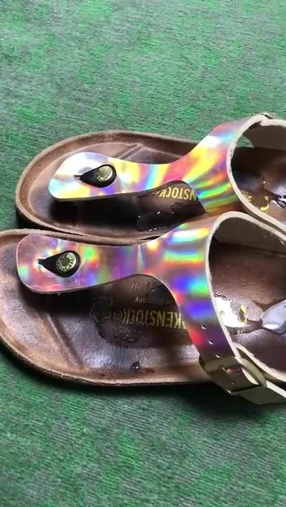 Cum in GF Birkenstock pt.1
