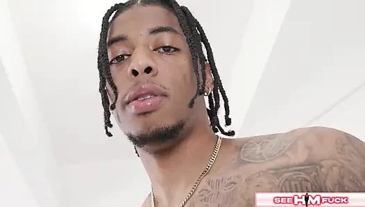 Zaddy2x Gets His Cock Worshipped By Indica Monroe With Deepthroat!