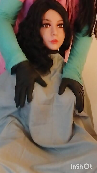 A full service for Lindsey sex doll salon cape fetish