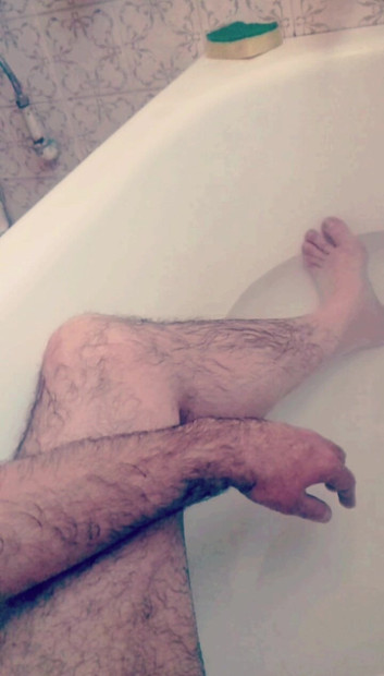 Me in the bath