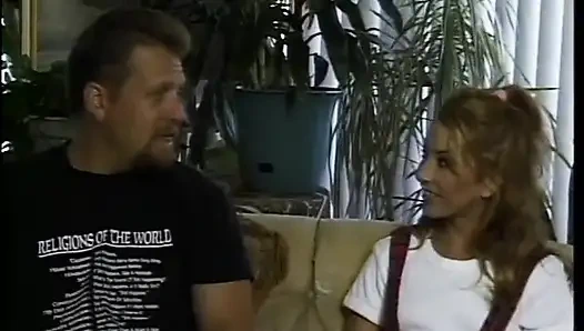 Stud eats her pussy and fucks her cunt