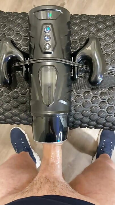Big Stroker Toy Makes Me Cum Four Times! POV Demo