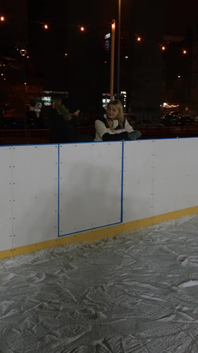 Funky Town got caught at a public skating rink and got fucked