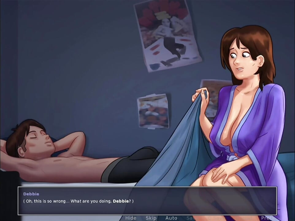 SUMMERTIME SAGA MOM (DEBBIE) SEXO VISTO