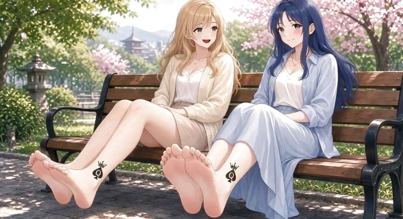 Królowa Pik - Tatuaż i Stopy - Kompilacja Anime (Erotyczne Sztuki AI)
