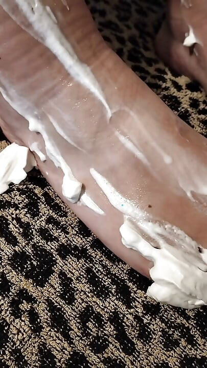 القدم والاستمناء