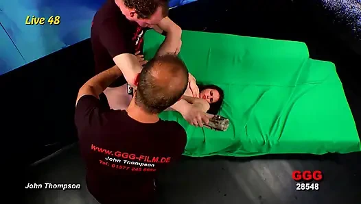 Ggg John Thompson - - Ateşli Hatunla Sert Sikilen Canlı 48 Vahşi Grup Seks