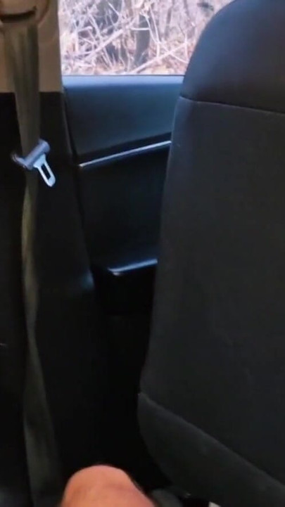 Cruise fuck femboy on the highway a stranger approached me and fucked me in the car cum in my ass | Clip 1